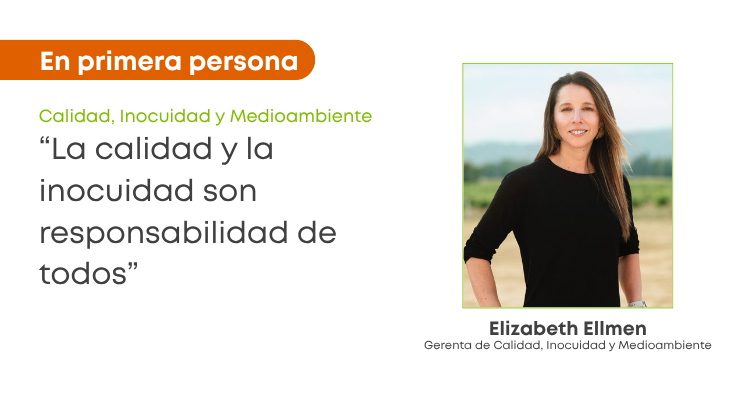 Elizabeth Ellmen, gerenta CIMA: &ldquo;La calidad y la inocuidad son responsabilidad de todos&rdquo; 