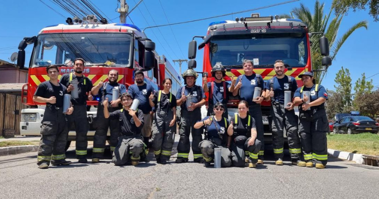 Grupo Proa apoya a bomberos de Pe&ntilde;aflor
